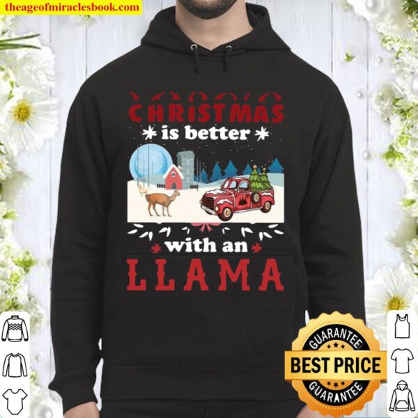 Christmas is better with an LLAMA Hoodie