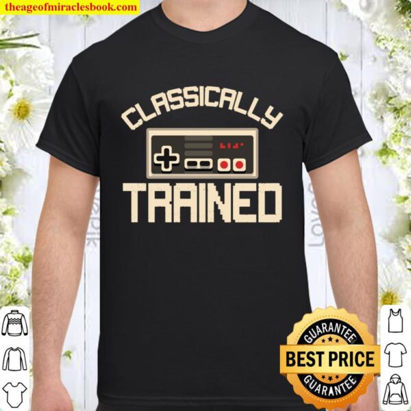 Classically Trained Video Game Retro Vintage Distressed Shirt