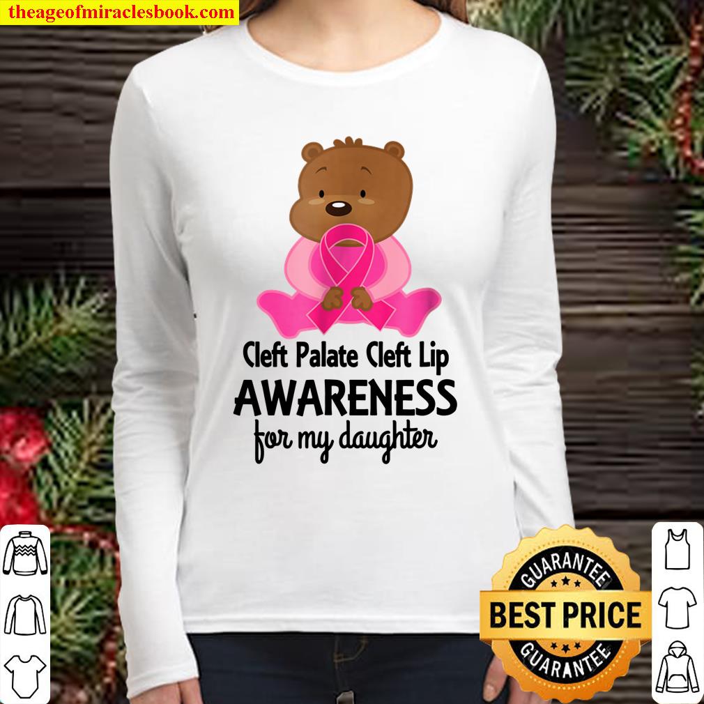Cleft Palate Or Lip For My Daughter Awareness Women Long Sleeved