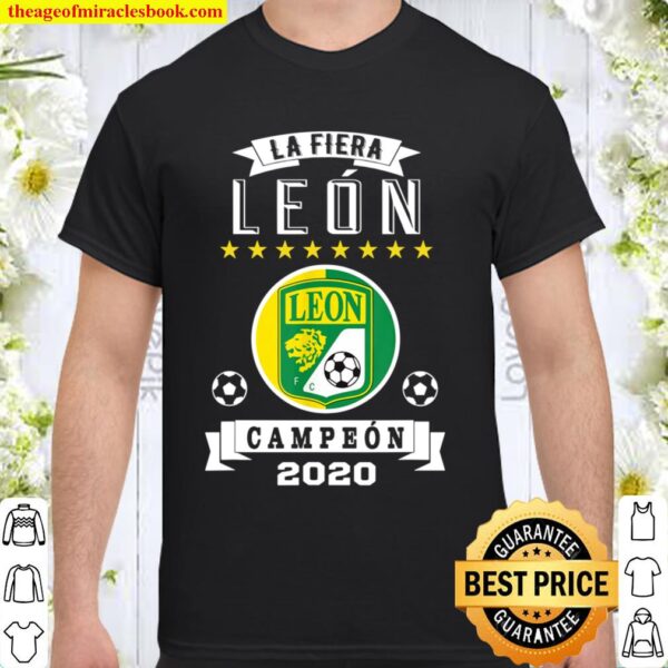Club Leon Campeon 2020 Futbol Mexicano La Fiera Shirt