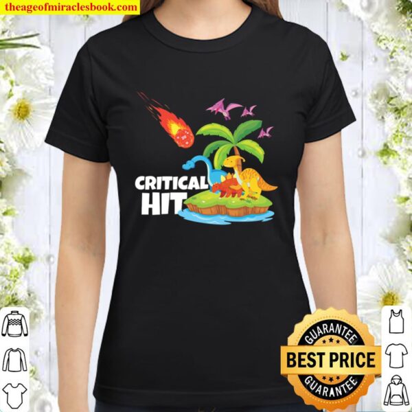 Cool Dungeons And Dragons Lover Gift Tabletop Game Present Classic Women T-Shirt
