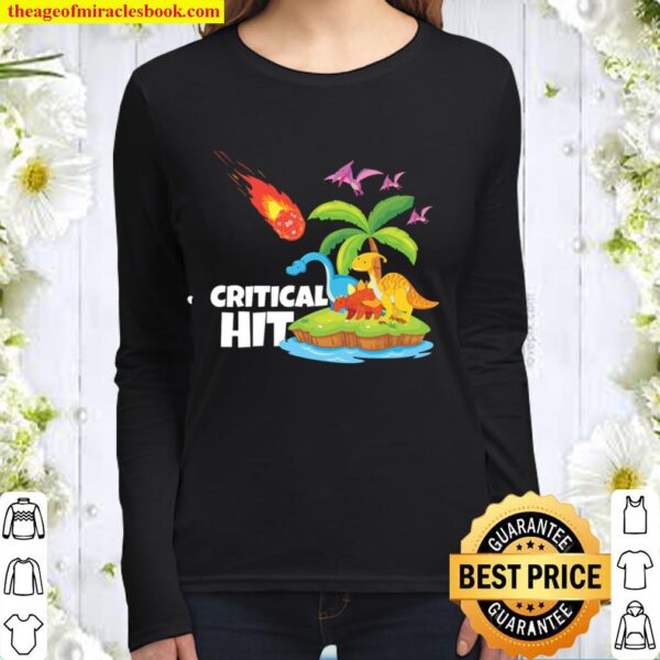 Cool Dungeons And Dragons Lover Gift Tabletop Game Present Women Long Sleeved