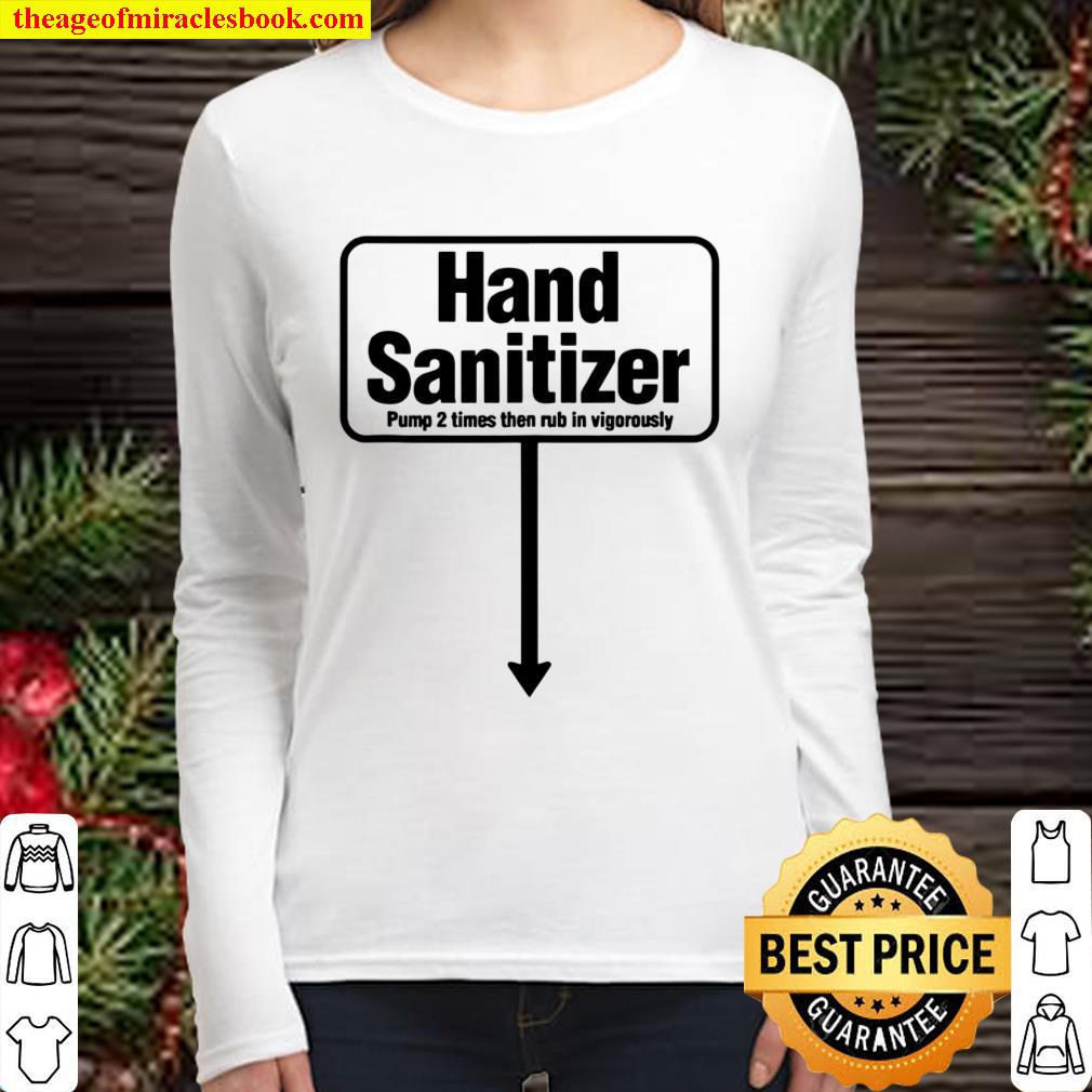 Cum Hand Sanitizer Sexy’s Women Long Sleeved