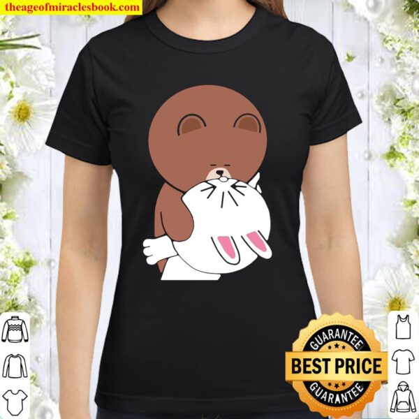 Cute Brown Bear Cony Bunny Rabbit Lovers In Love Forever Tank Top Cute Brown Bear Cony Bunny Rabbit Lovers In Love Forever Tank Top