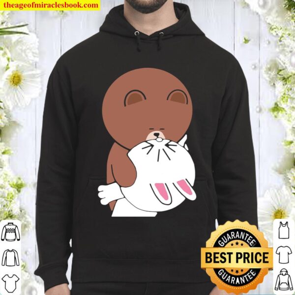 Cute Brown Bear Cony Bunny Rabbit Lovers In Love Forever Tank Top Cute Brown Bear Cony Bunny Rabbit Lovers In Love Forever Tank Top