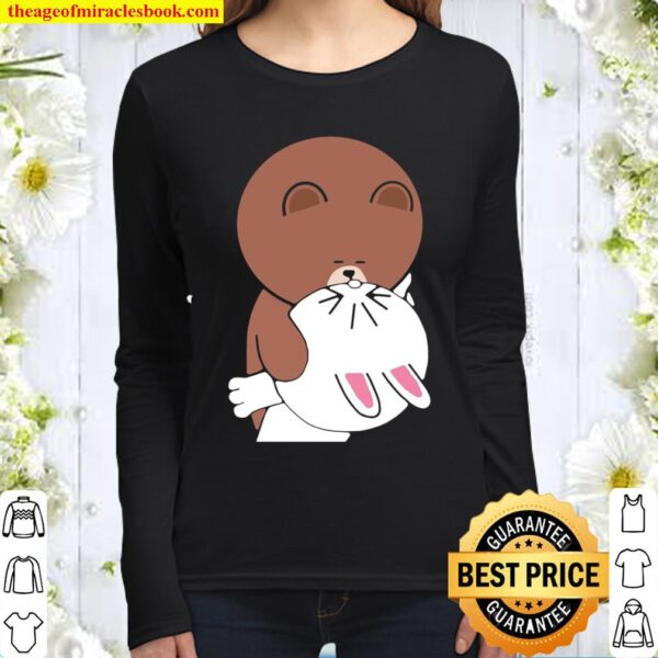 Cute Brown Bear Cony Bunny Rabbit Lovers In Love Forever Tank Top Cute Brown Bear Cony Bunny Rabbit Lovers In Love Forever Tank Top