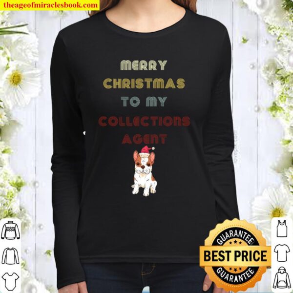 Cute Holiday Dog Owner Gift Collections-agent’s Women Long Sleeved