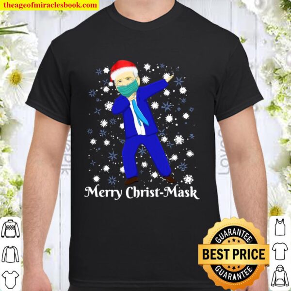 Dabbing Biden Merry Christmask Christmas 2020 Family Gift Shirt