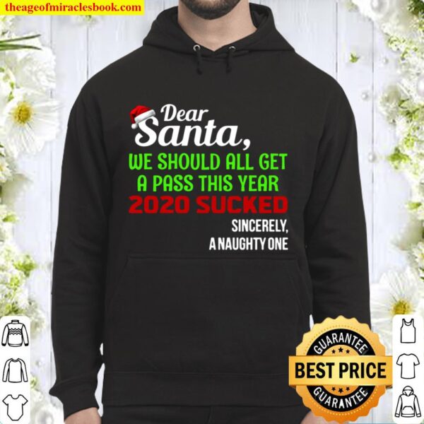 Dear Santa We Should All Get A Pass This Year 2020 Sucked Sincerely A Hoodie
