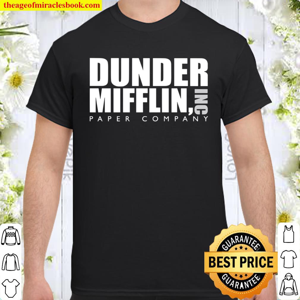 Dunder Mifflin paper company shirt, hoodie, sweater and v-neck t-shirt