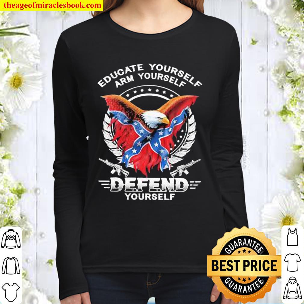 Educate yourself arm yourself defend yourself Women Long Sleeved