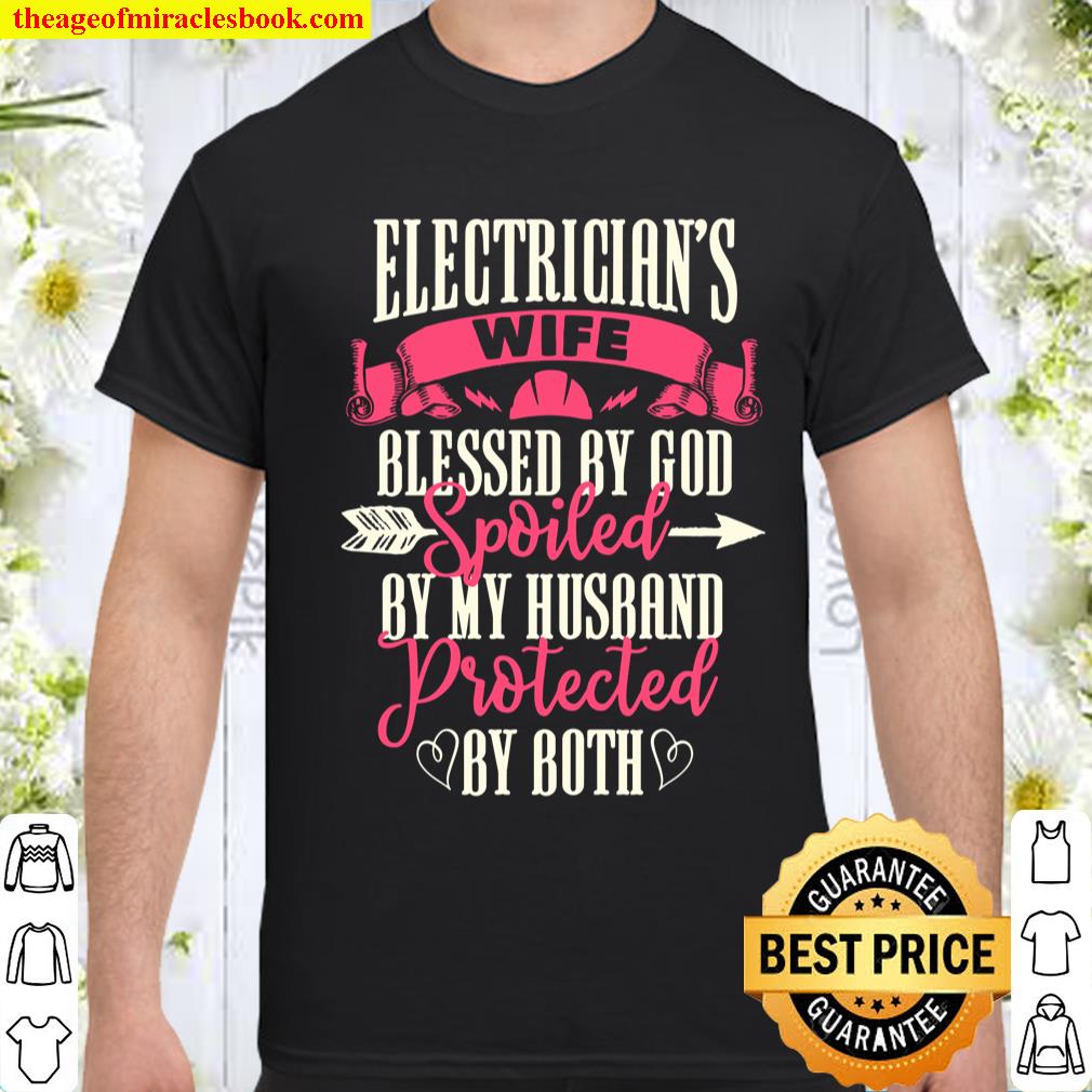 Electrician Gifts Wife Design On Back Sweatshirt