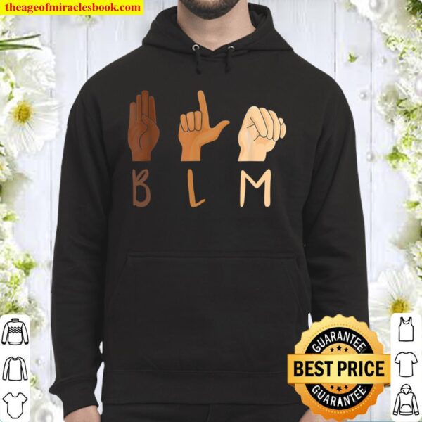 Equality Asl Sign Blm Gift Hoodie