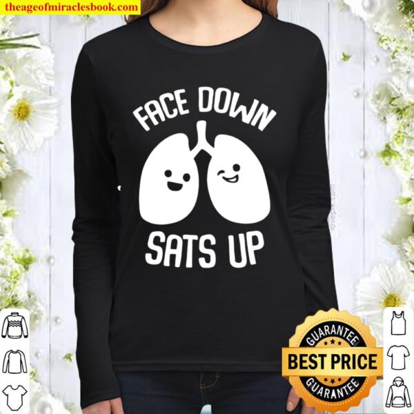 Face down sats up Women Long Sleeved