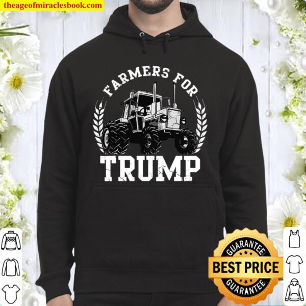 Farmers For Trump 2020 Election Farming Farmer Usa Hoodie