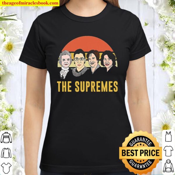 Feminist The Supremes Vintage Classic Women T-Shirt