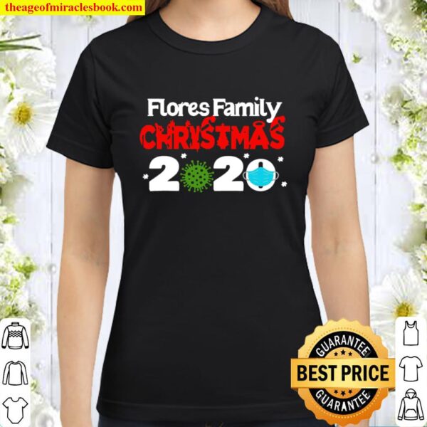 Flores Christmas 2020 Mask Corona Virus Classic Women T-Shirt
