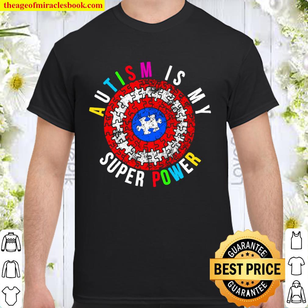Funny Autism Is My Superpower hot Shirt, Hoodie, Long Sleeved, SweatShirt