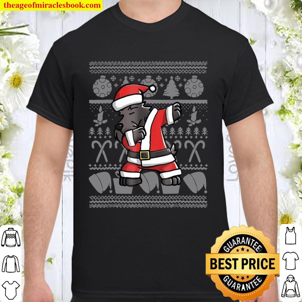 Funny Dabbing Scottie Dog Ugly Christmas 2020 Shirt, Hoodie, Long Sleeved, SweatShirt