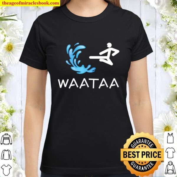 Funny Karate Kick Waataa MMA Classic Women T-Shirt