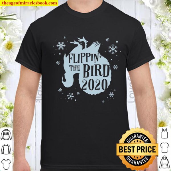 Funny New Year Flippin The Bird 2020 Turkey Xmas Style Gift Shirt