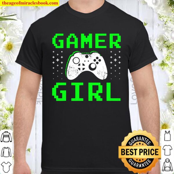 Gamer Girl Stuff Gifts for Teens - Cute Video Gaming Gift Shirt