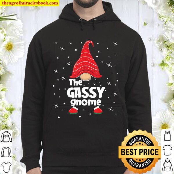 Gassy Gnome Family Matching Christmas Funny Gift Pajama Hoodie