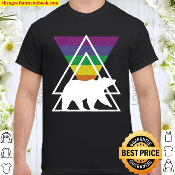 Gay Pride Sweater Gay Bear Pride Flag LGBTQ LGBT Gay Art Pride 2021 Lg Shirt