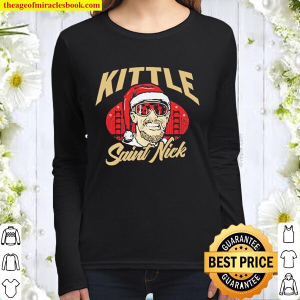 George Kittle kittle saint nick Women Long Sleeved