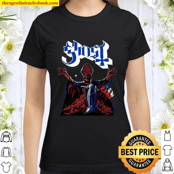Ghost Hoodie Ghost Monument, Ghost If You Have Ghost, Logo Band Hoodie Classic Women T-Shirt