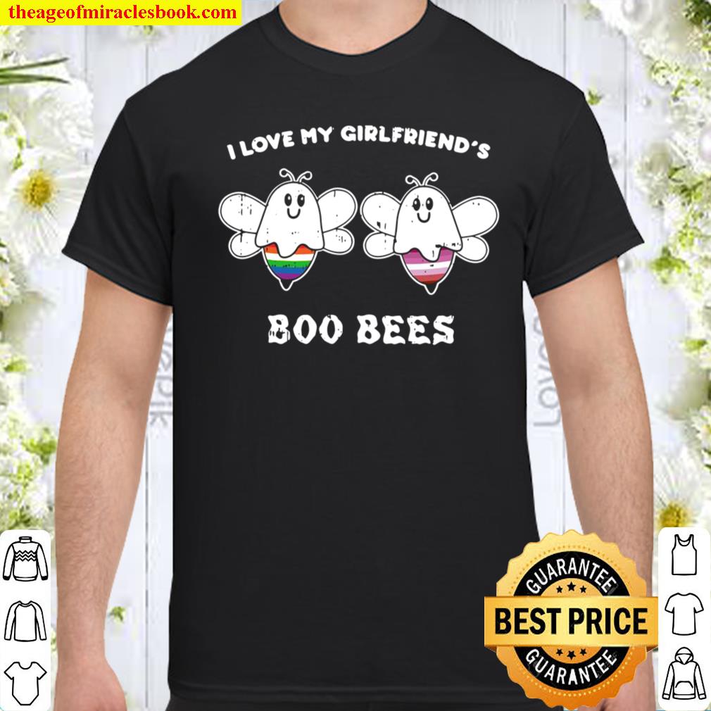 Girlfriend Boo Bees Gay Lesbian Flag Lgbtq Cool Lgbt shirt