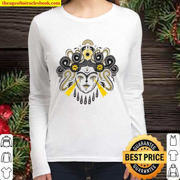 Greek mythology of medusa gorgone streetwear Sweat-shirt Women Long Sleeved