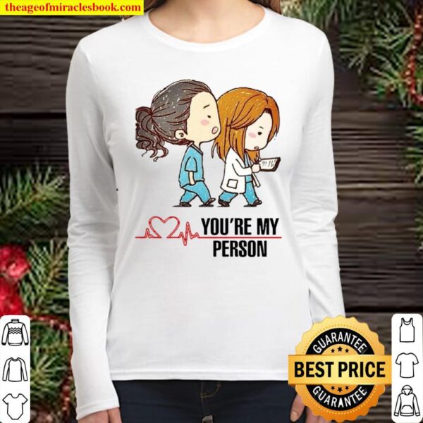 Grey’s Anatomy you’re my person Women Long Sleeved