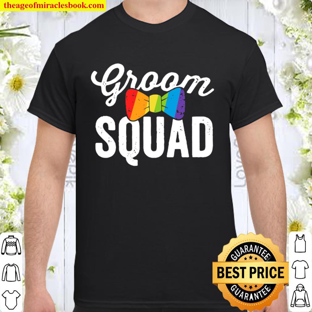 Groom Squad Lgbt limited Shirt, Hoodie, Long Sleeved, SweatShirt