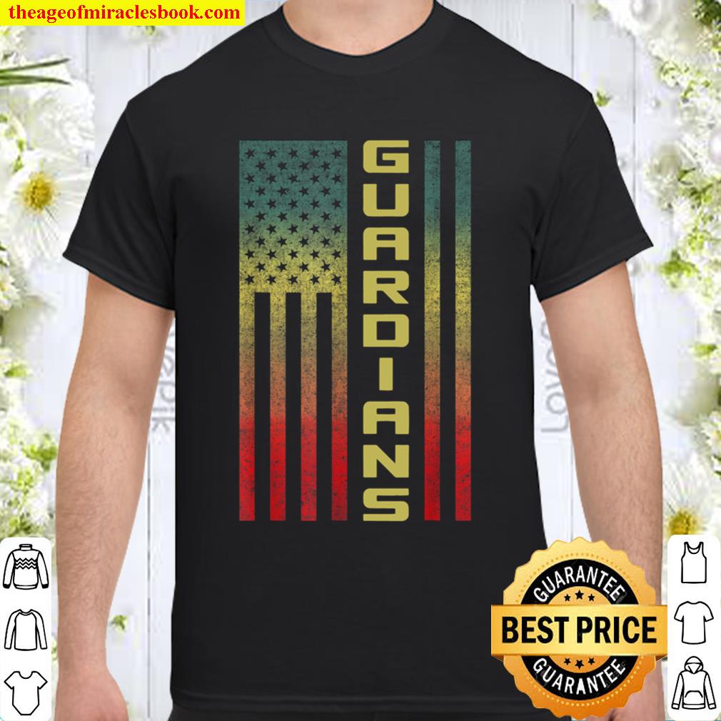 Guardians of Space Defense Vintage Flag - USA Military Force Shirt