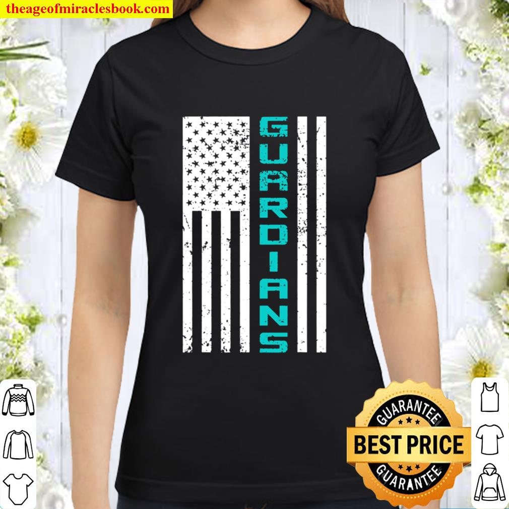 Guardians of Space Flag - Military Force to Defend the USA Classic Women T-Shirt