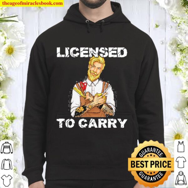 Hairdresser licensed to carry Hoodie