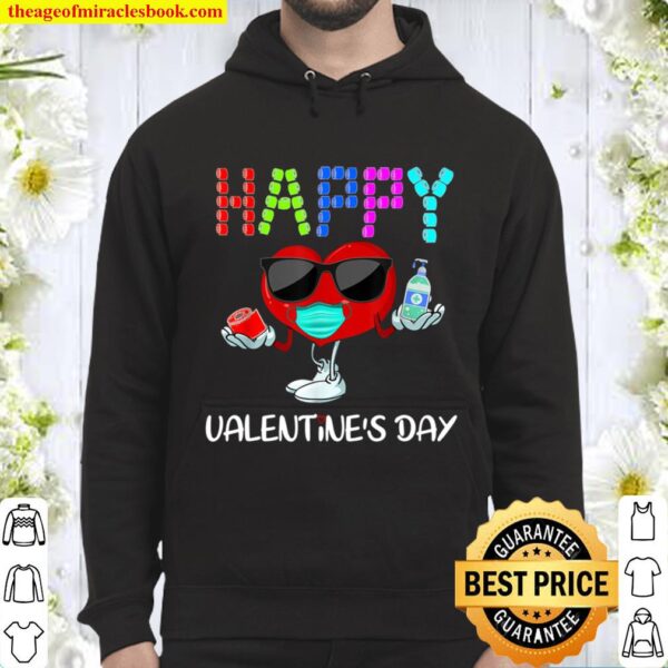 Happy Valentine_s Day - Funny Heart Valentine Gift Hoodie
