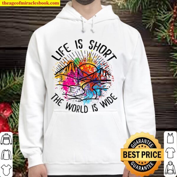 Hiking The World Is Wide Hoodie