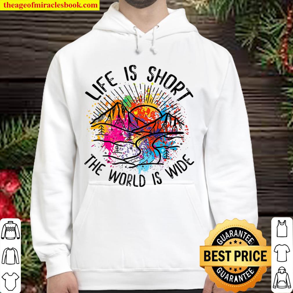 Hiking The World Is Wide Hoodie