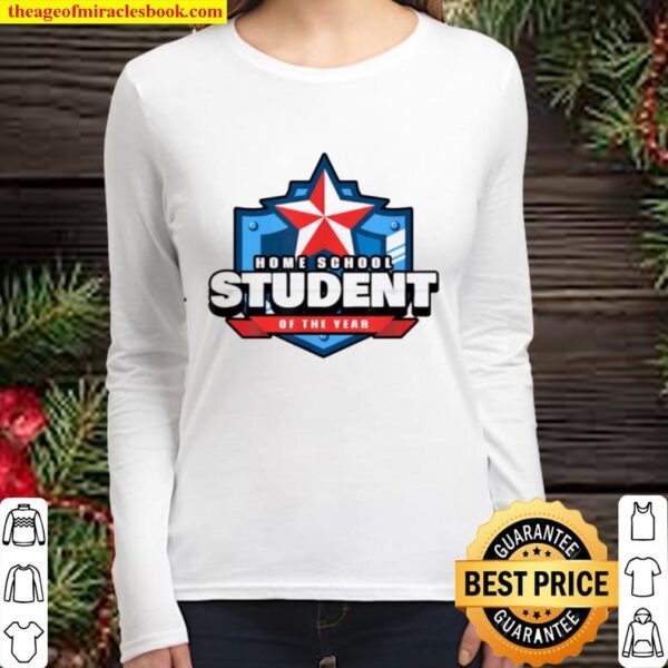 Home School Student of the Year Online Learning Women Long Sleeved