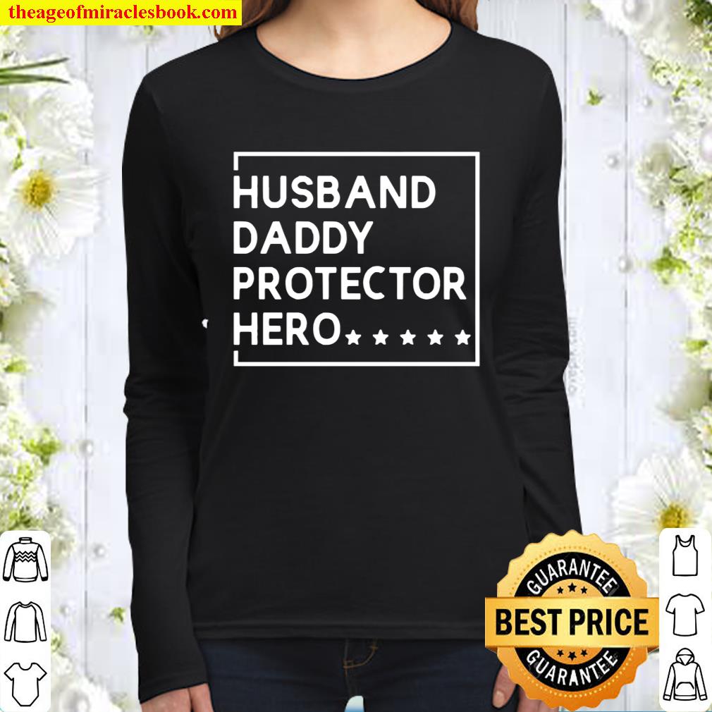 Husband daddy protector hero Women Long Sleeved