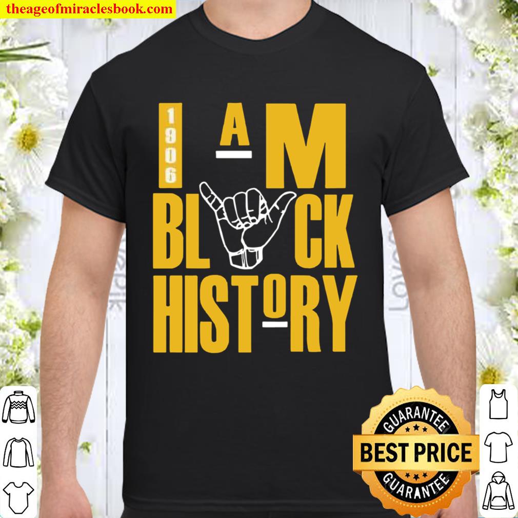 I Am Black History Alpha Phi Alpha Fraternity Shirt, Mens Black and Gold hot Shirt, Hoodie, Long Sleeved, SweatShirt