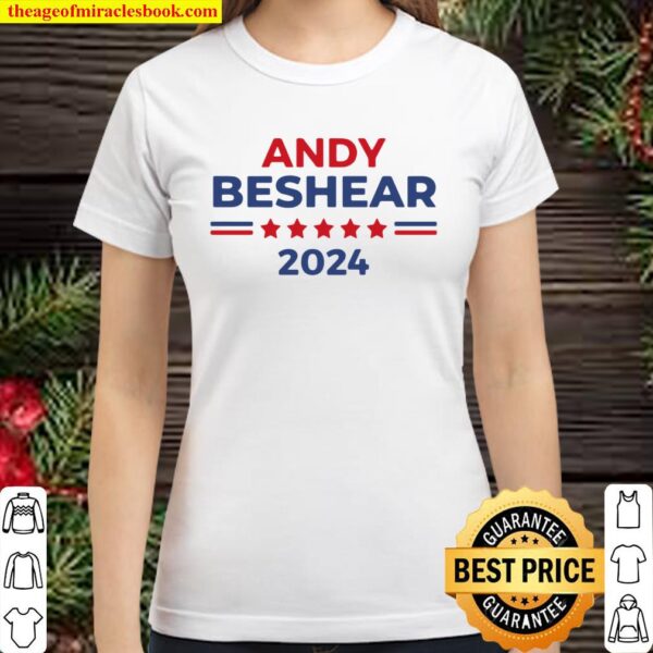 I Love Andy Beshear 2024 Classic Women T-Shirt