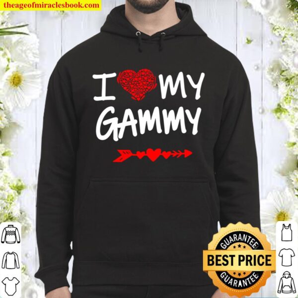 I Love My Gammy , Valentine Day Gift For Mother Hoodie