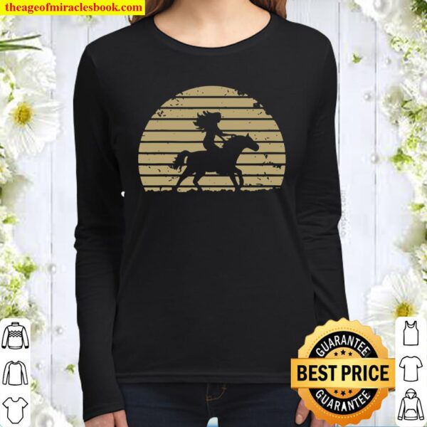I Rode All Day Horse Riding Funny Horse Gift Women Long Sleeved