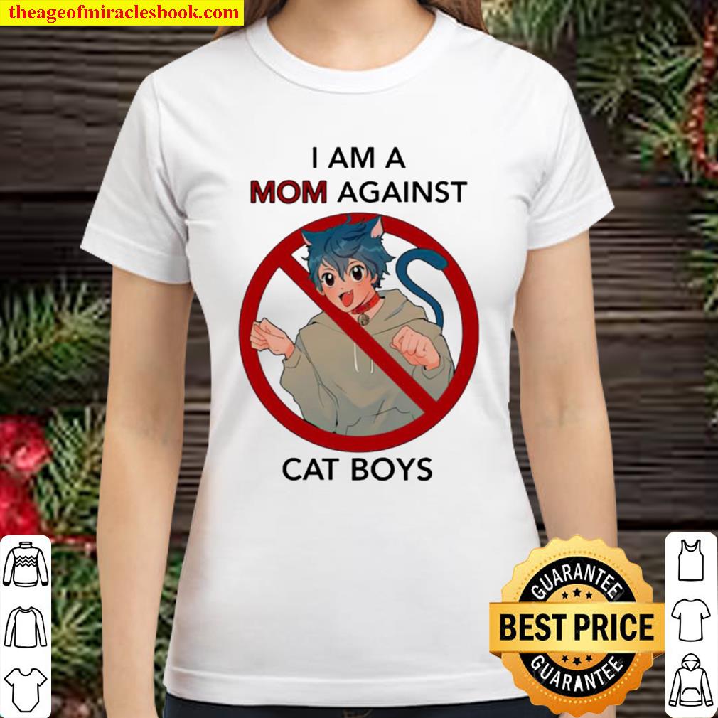 I am a mom against cat boys Classic Women T-Shirt