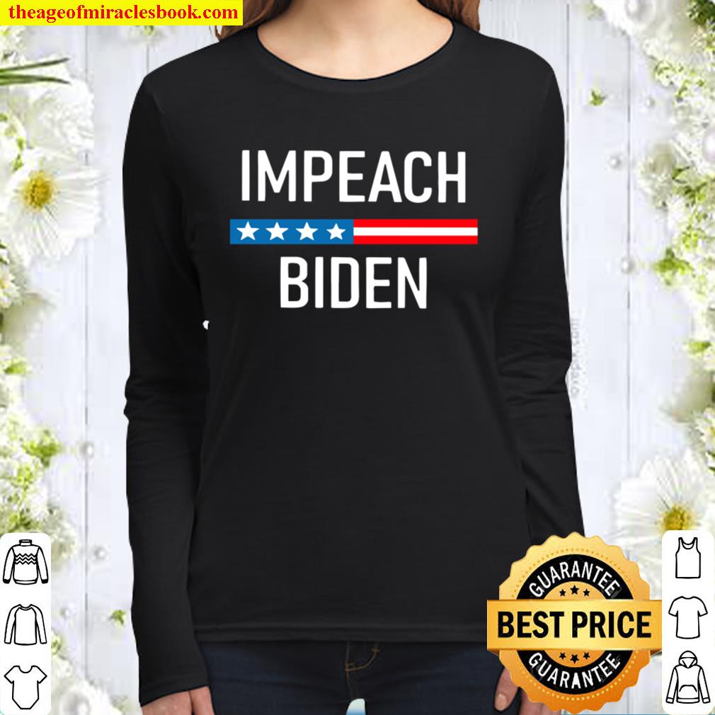 Impeach Joe Biden 2020 Women Long Sleeved