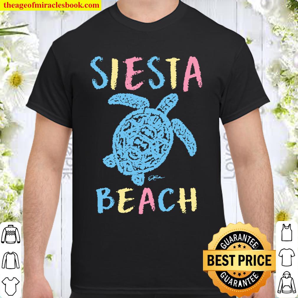 JCombs Siesta Beach, Siesta Key, FL, Sea Turtle, Beach Shirt