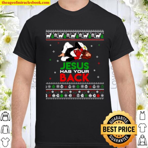 Jesus Has Your Back Ugly Christmas Sweater Christmas Shirt
